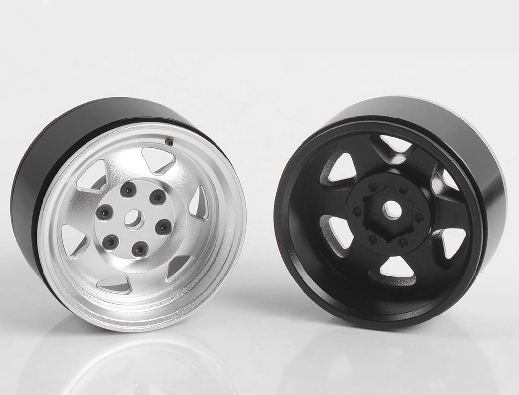 RC4WD OEM XJ 1.9" BEADLOCK WHEELS (CHROME)