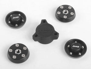 RC4WD OEM XJ 1.9" BEADLOCK WHEELS (CHROME)