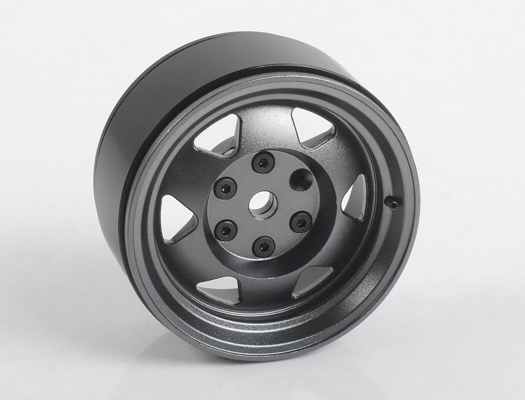 RC4WD OEM XJ 1.9" BEADLOCK WHEELS (GUNMETAL)