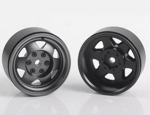 RC4WD OEM XJ 1.9" BEADLOCK WHEELS (GUNMETAL)