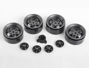 RC4WD OEM XJ 1.9" BEADLOCK WHEELS (GUNMETAL)