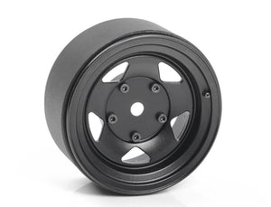 RC4WD SEREN 2.2" BEADLOCK WHEELS W/ CENTER CAPS (BLACK)