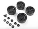 RC4WD SEREN 2.2" BEADLOCK WHEELS W/ CENTER CAPS (BLACK)