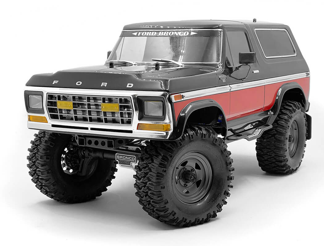 RC4WD SEREN 2.2" BEADLOCK WHEELS W/ CENTER CAPS (BLACK)