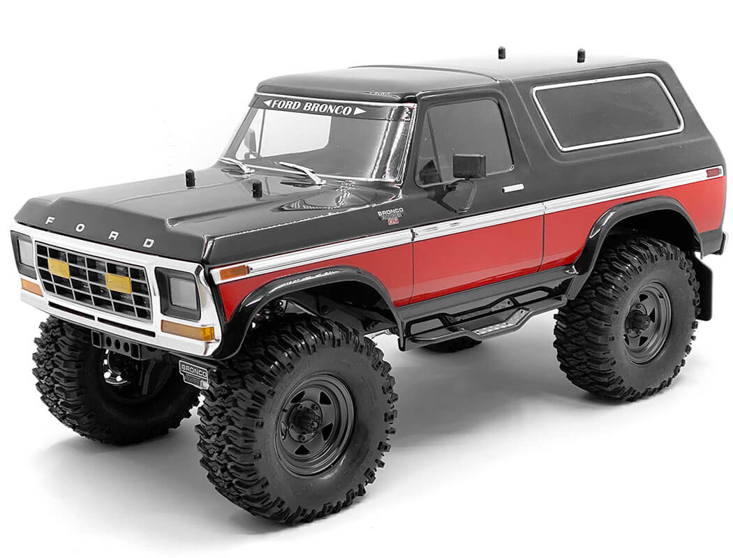 RC4WD SEREN 2.2" BEADLOCK WHEELS W/ CENTER CAPS (BLACK)