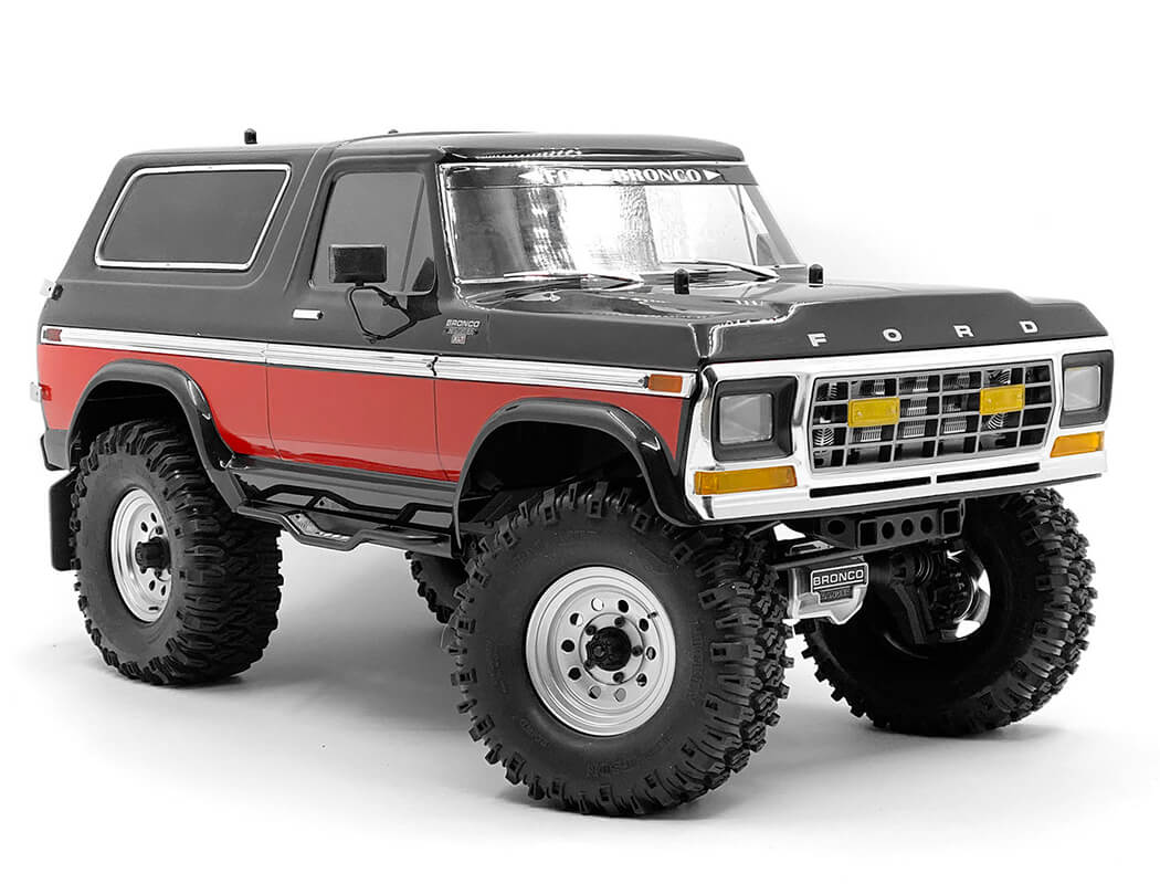 RC4WD BURATO 2.2" BEADLOCK WHEELS W/ CENTER CAPS (SILVER)
