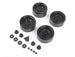 RC4WD BURATO 2.2" BEADLOCK WHEELS W/ CENTER CAPS (BLACK)
