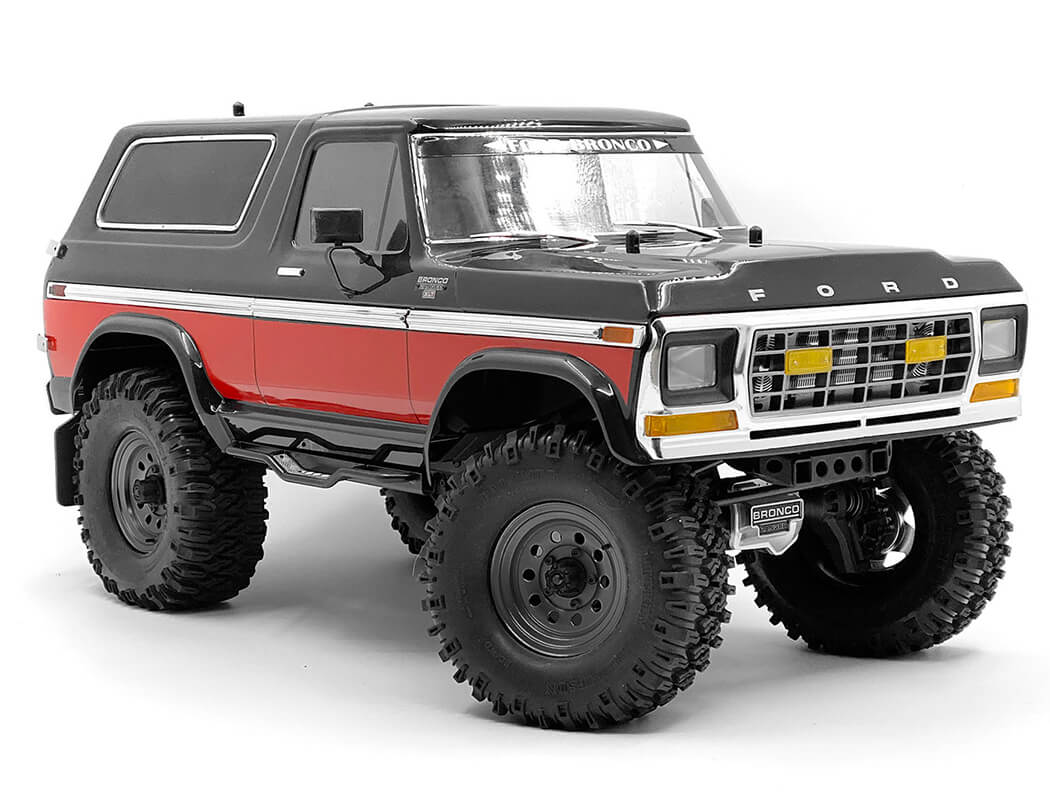 RC4WD BURATO 2.2" BEADLOCK WHEELS W/ CENTER CAPS (BLACK)