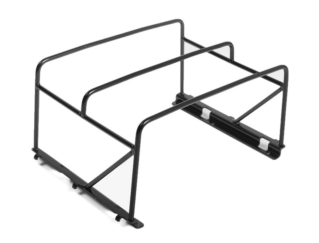 RC4WD STEEL TUBE BED CAGE W/ SOFT TOP FOR GELANDE II 2015 LAND ROVER DEFENDER D90 (PICK-UP) (BLACK)