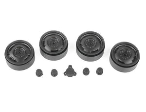 RC4WD APIO 1.55" BEADLOCK WHEELS (BLACK)