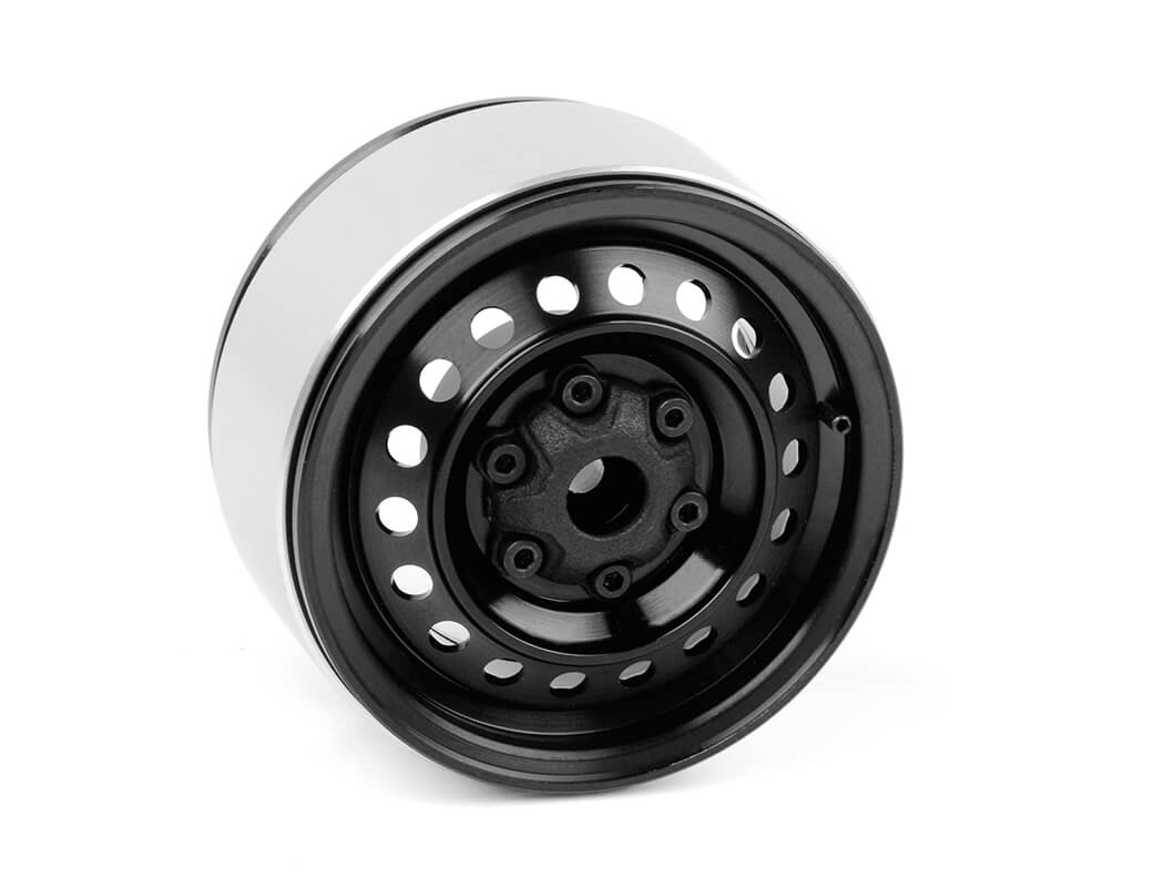 RC4WD RAD 1.9" ALUMINUM INTERNAL BEADLOCK WHEELS (BLACK)