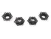RC4WD RAD 1.9" ALUMINUM INTERNAL BEADLOCK WHEELS (BLACK)