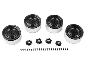 RC4WD RAD 1.9" ALUMINUM INTERNAL BEADLOCK WHEELS (BLACK)