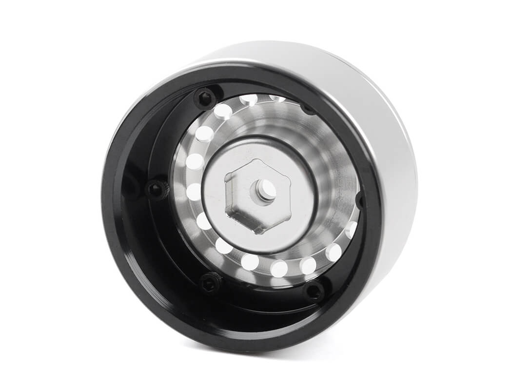 RC4WD RAD 1.9" ALUMINUM INTERNAL BEADLOCK WHEELS (SILVER)