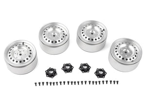 RC4WD RAD 1.9" ALUMINUM INTERNAL BEADLOCK WHEELS (SILVER)