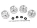 RC4WD RAD 1.9" ALUMINUM INTERNAL BEADLOCK WHEELS (SILVER)