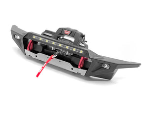 RC4WD ROOK METAL FRONT BUMPER WITH LED FOR TRAXXAS TRX-4 2021 BRONCO