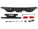 RC4WD ROOK METAL REAR BUMPER WITH HITCH BAR FOR TRAXXAS TRX-4 2021 BRONCO