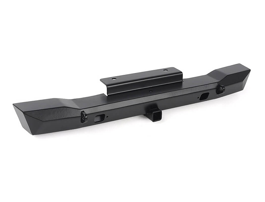 RC4WD EON METAL REAR HITCH BUMPER W/LED & DUAL EXHAUST FOR AXIAL SCX6 JEEP WRANGLER JLU