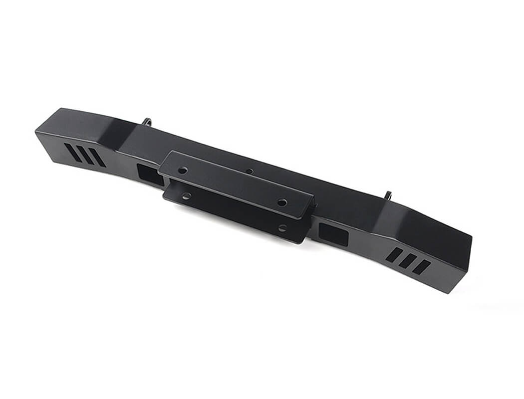 RC4WD EON METAL REAR HITCH BUMPER W/LED & DUAL EXHAUST FOR AXIAL SCX6 JEEP WRANGLER JLU
