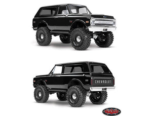 RC4WD ANALOG 1.9'' ALUMINUM CAP WHEELS (BLACK)