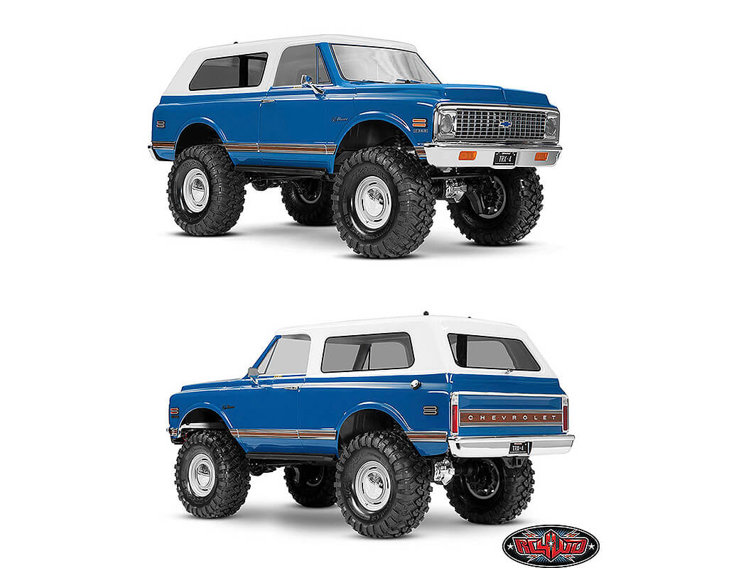 RC4WD ANALOG 1.9'' ALUMINUM CAP WHEELS (WHITE)