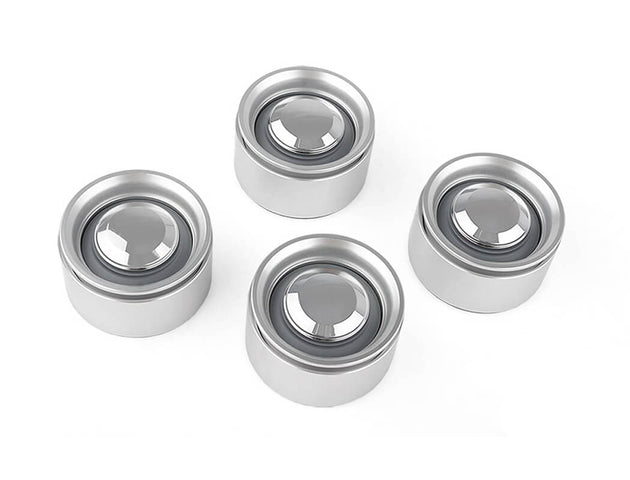 RC4WD STEAM ROLLER 1.55" ALUMINIUM CAP WHEELS (4)