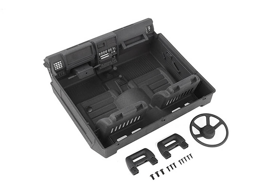 RC4WD DETAILED INTERIOR CAB FOR ENDURO BUSHIDO (BLACK)