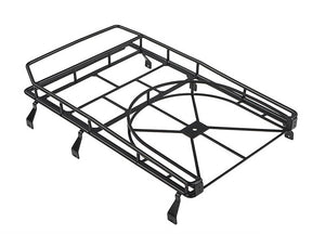 RC4WD ROOF RACK WITH TYRE MOUNT & IPF LIGHTS FOR GELANDE II D90