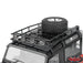 RC4WD ROOF RACK WITH TYRE MOUNT & IPF LIGHTS FOR GELANDE II D90