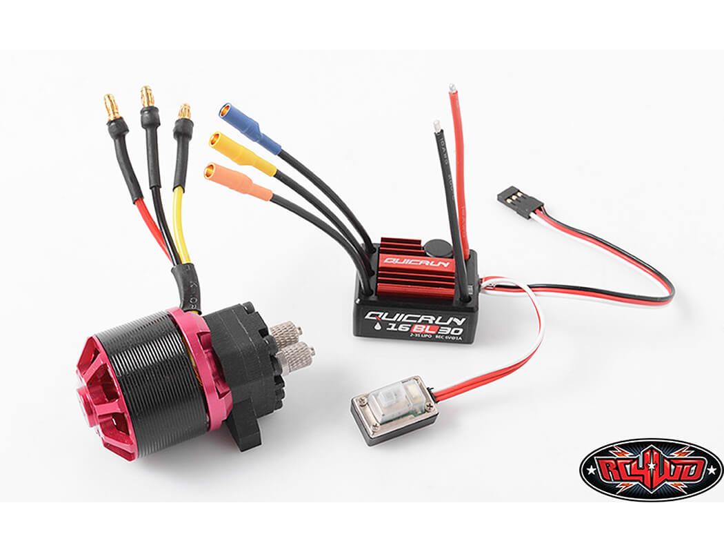 RC4WD MINI HYDRAULIC OIL PUMP WITH BRUSHLESS 40A MOTOR/ESC