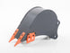 RC4WD NARROW DIGGING BUCKET FOR 1/14 SCALE RTR EARTH DIGGER 360L HYDRAULIC EXCAVATOR