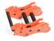 RC4WD QUICK CONNECT PALLET FORK ATTACHMENT FOR 1/14 SCALE EARTH MOVER 870K HYDRAULIC WHEEL LOADER
