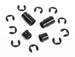 RC4WD QUICK CONNECT PALLET FORK ATTACHMENT FOR 1/14 SCALE EARTH MOVER 870K HYDRAULIC WHEEL LOADER