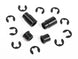 RC4WD QUICK CONNECT PALLET FORK ATTACHMENT FOR 1/14 SCALE EARTH MOVER 870K HYDRAULIC WHEEL LOADER