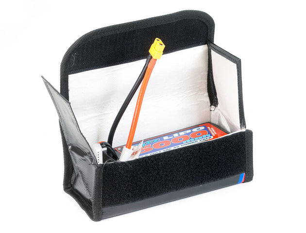 VOLTZ CHARGE VAULT LIPO LOCKER BOX/BAG 18.5CM X 7.5CM X 6CM