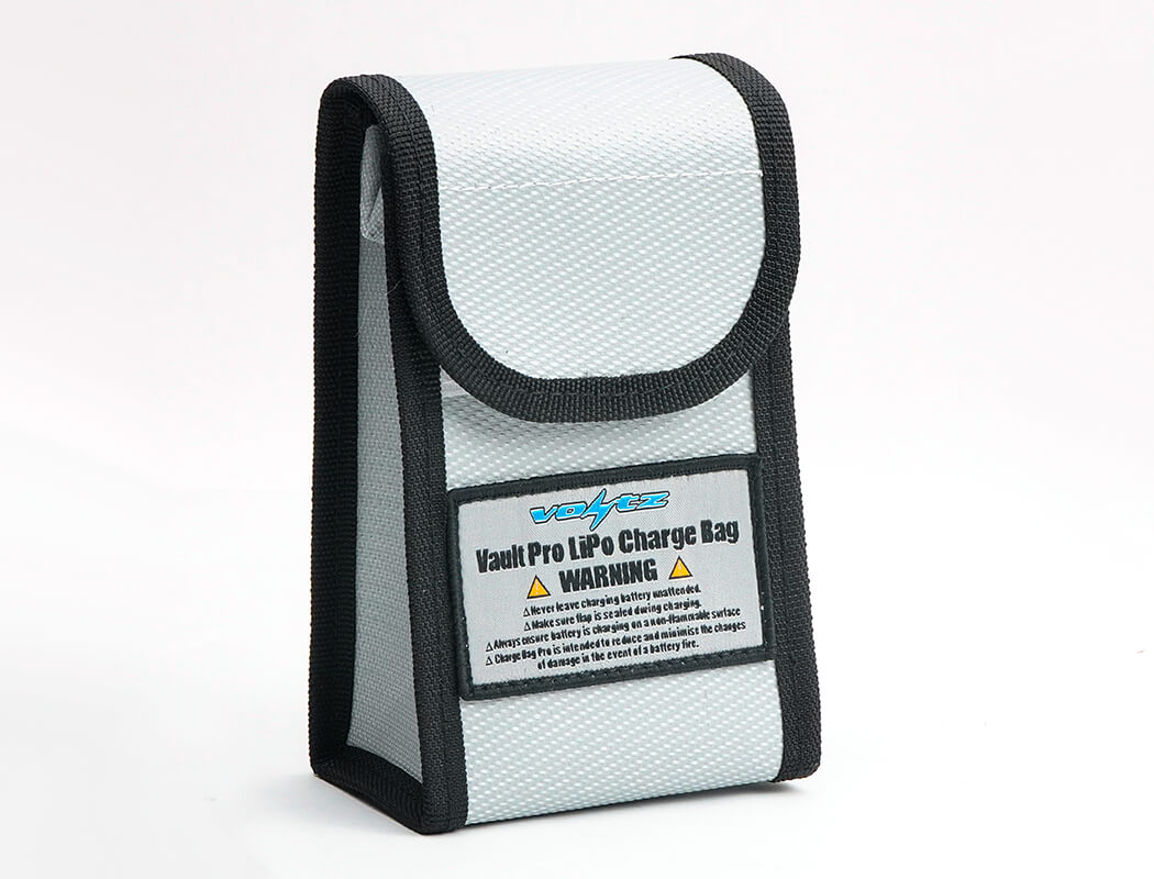 VOLTZ VAULT PRO LIPO CHARGE BAG 14CM X 9.5CM X 5.5CM