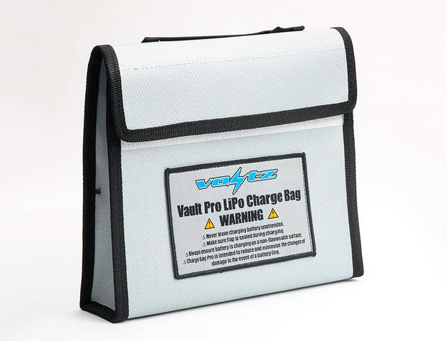 VOLTZ VAULT PRO LIPO CHARGE BAG 16.5CM X 21.5CM X 4.5CM