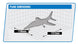 XFLY 80MM SIRIUS EDF SPORT JET 1100MM WINGSPAN WITHOUT TX/RX/BATT