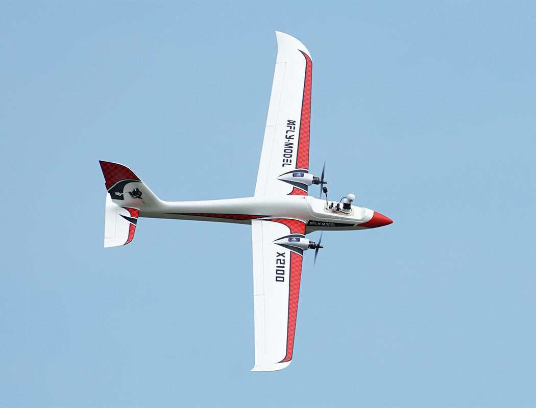 XFLY SWIFT X2100 TWIN GLIDER WITHOUT TX/RX/BATT