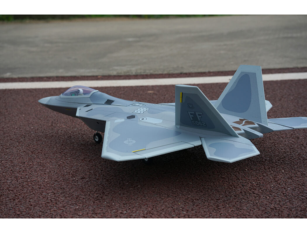 XFLY TWIN 40MM F-22 EDF 702MM JET WITHOUT TX/RX/BATT