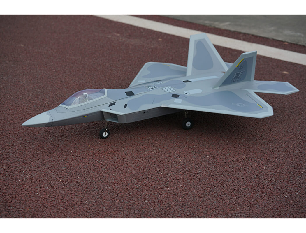 XFLY TWIN 40MM F-22 EDF 702MM JET WITHOUT TX/RX/BATT