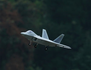 XFLY TWIN 40MM F-22 EDF 702MM JET WITHOUT TX/RX/BATT