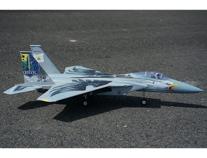 XFLY TWIN 40MM F-15 EDF 710MM JET WITHOUT TX/RX/BATTERY - GREY