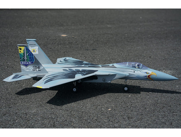 XFLY TWIN 40MM F-15 EDF 710MM JET WITHOUT TX/RX/BATTERY - GREY
