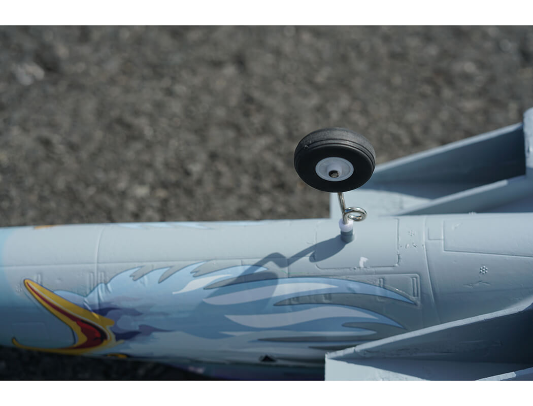 XFLY TWIN 40MM F-15 EDF 710MM JET WITHOUT TX/RX/BATTERY - GREY