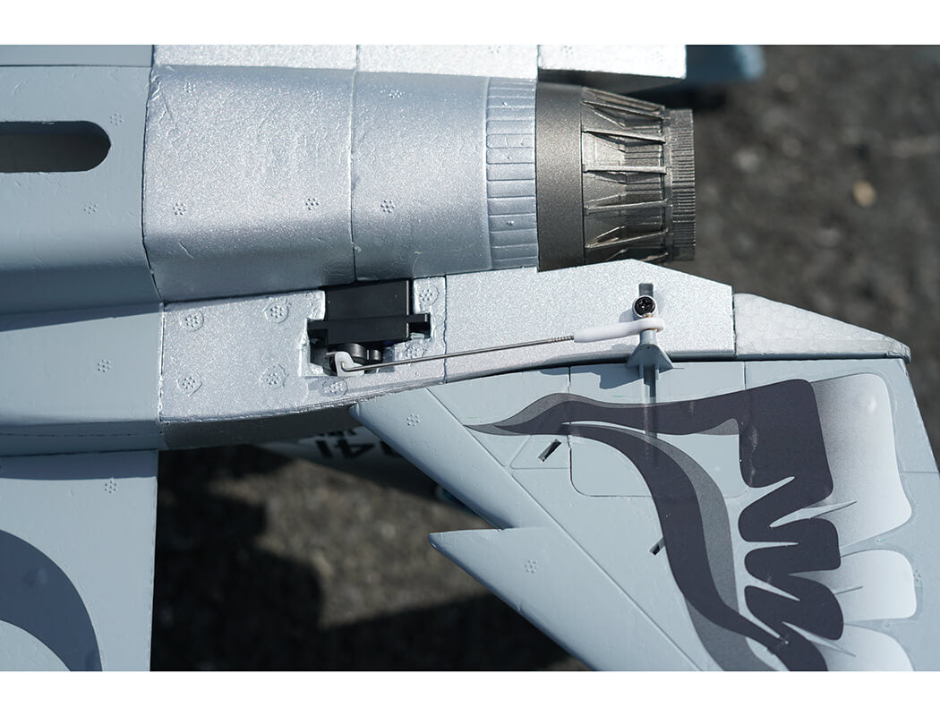 XFLY TWIN 40MM F-15 EDF 710MM JET WITHOUT TX/RX/BATTERY - GREY