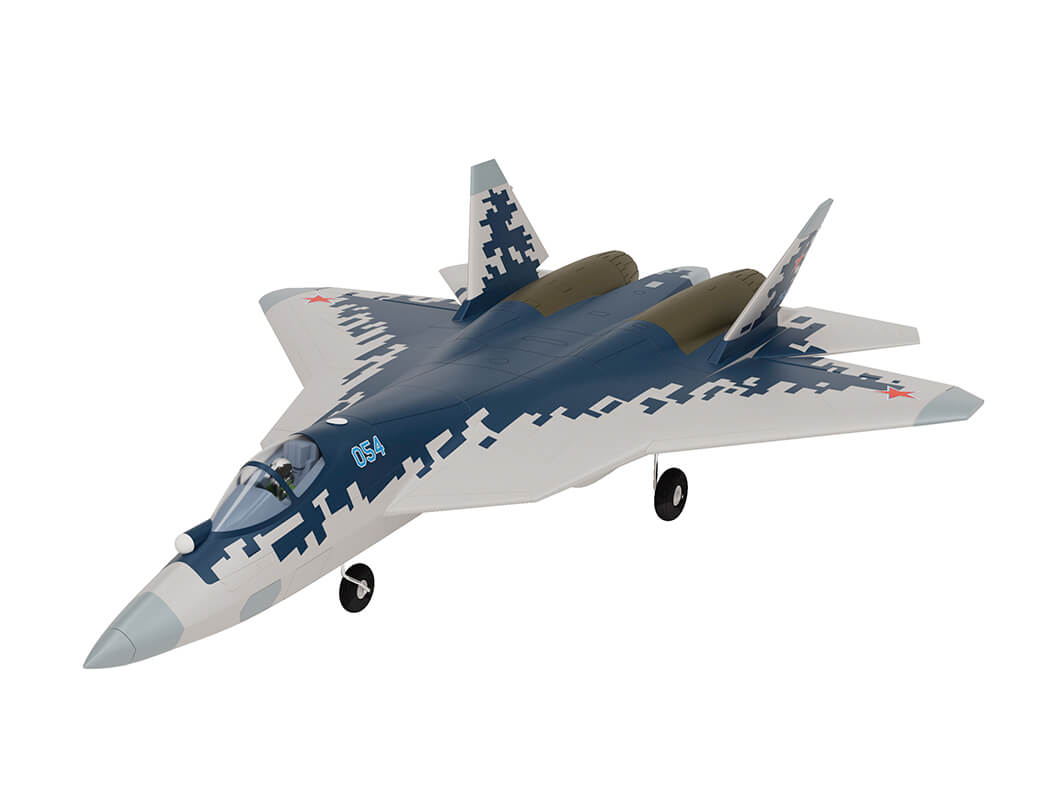 XFLY TWIN 40MM SU-57 EDF 700MM JET WITHOUT TX/RX/BATT