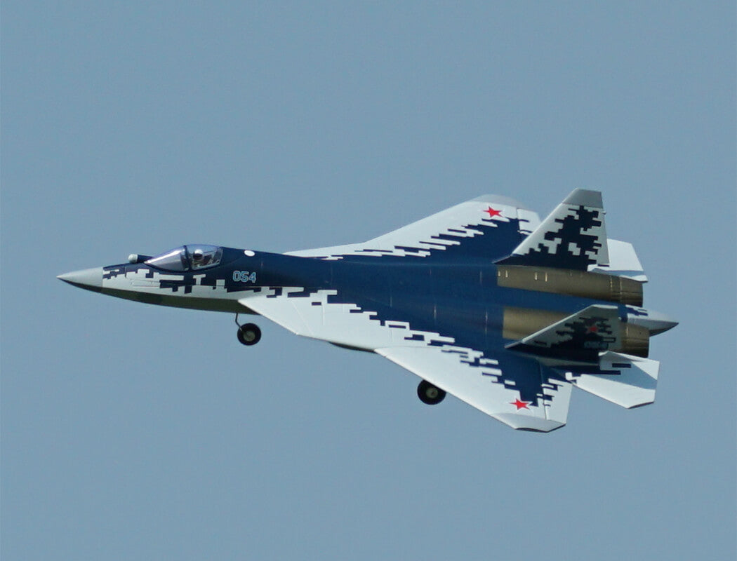 XFLY TWIN 40MM SU-57 EDF 700MM JET WITHOUT TX/RX/BATT