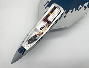 XFLY TWIN 40MM SU-57 EDF 700MM JET WITHOUT TX/RX/BATT